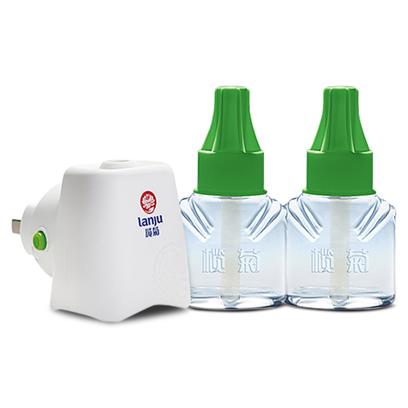 榄菊 电热蚊香液野菊花香型33ml*2+1加热器