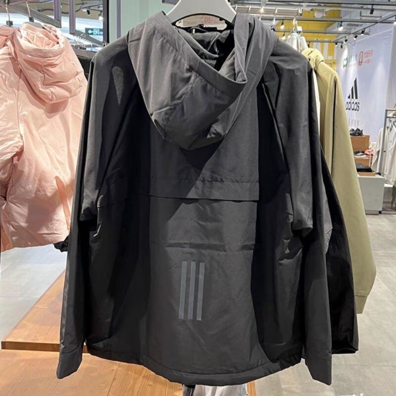 adidas/阿迪达斯外套男装新款加绒连帽保暖休闲运动服JI8680 Cxq高清大图