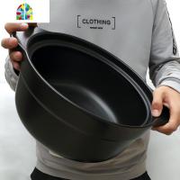封后炖肉锅煲粥红烧砂锅陶瓷火锅大号煲汤砂锅明火可高温干烧不裂沙锅 FE 3000ML[有盖](3-4人份)口径24-11