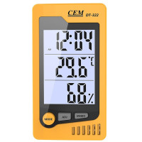 CEM华盛昌数字温湿度计 DT-322 空气温度计湿度表 高精度温湿度测试仪 （一个）