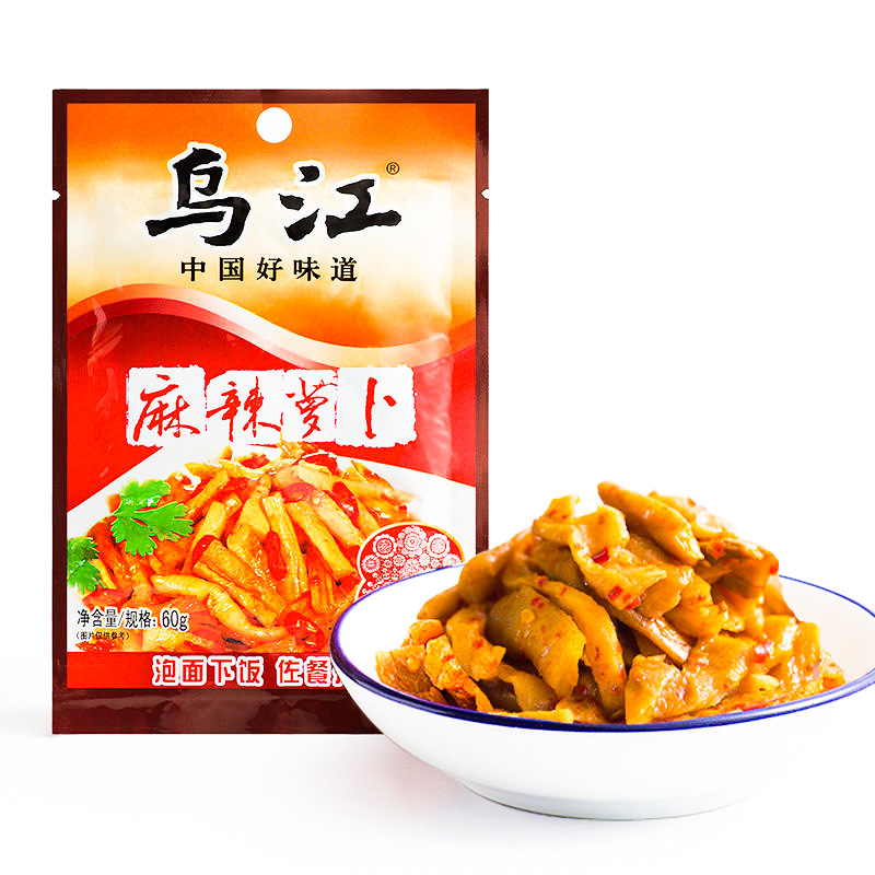 乌江麻辣萝卜干60g