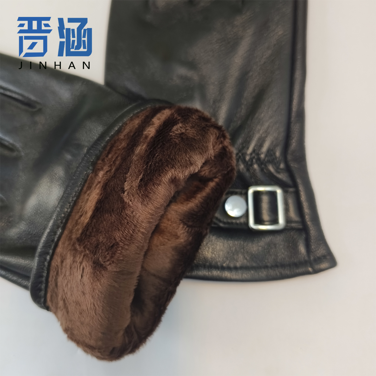 晋涵 防风保暖手套 男女同款均码/双高清大图