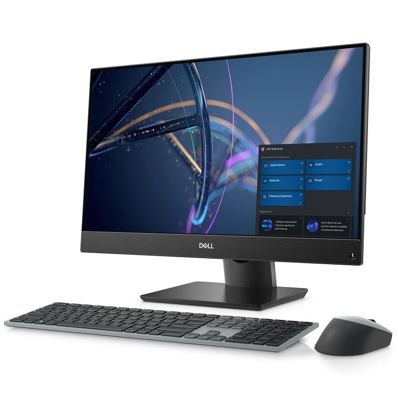 戴尔(DELL) OptiPlex7400 23.8英寸高端游戏作图商用台式一体机电脑 定制 [非触屏]i5-12500/4G独显 16G内存 1T机械+256G固态