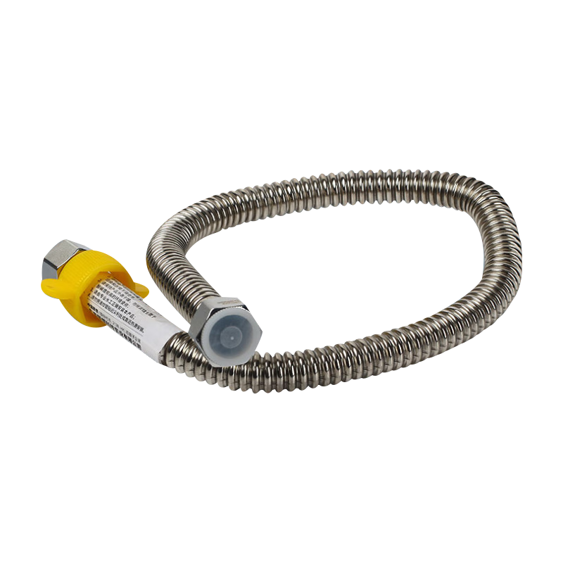 联塑不锈钢波纹管304家用加厚高压防爆水管热水器进水管波纹管 不锈钢波纹管-20cm