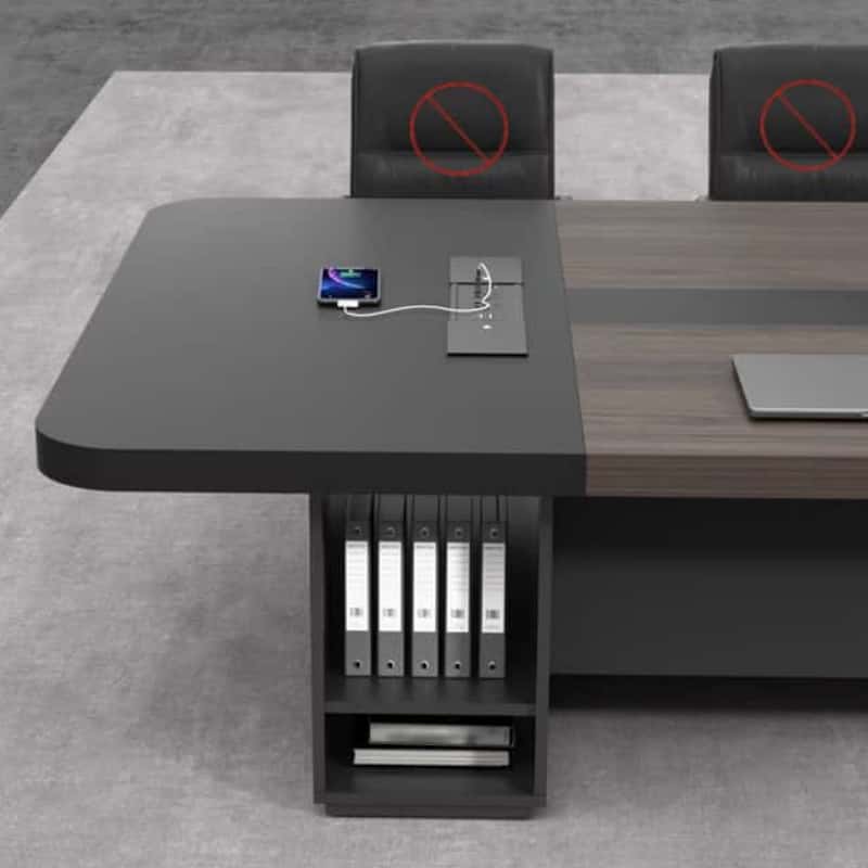 豫龙都会议桌3m张高清大图