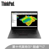 联想ThinkPad P1 15.6英寸轻薄图形工作站笔记本定制(i7-10850H/16GB/1TSSD/4G T2000 4K屏)