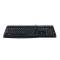 罗技(Logitech)MK120有线套装键鼠套装USB笔记本台式机电脑游戏键盘鼠标薄膜静音键盘家用办公防泼溅黑色