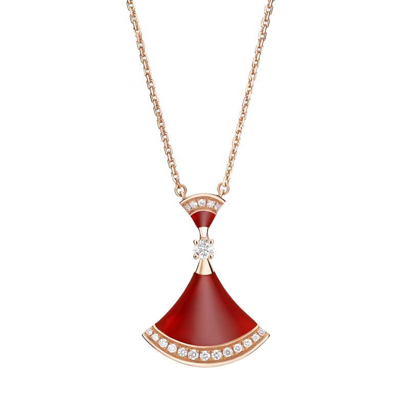 bvlgari/宝格丽 2020早春新款 divasdream 18k金玫瑰金镶红玉髓与