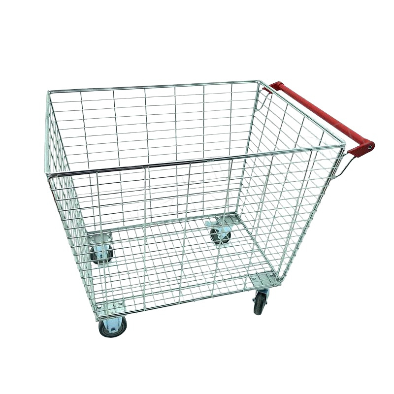 苏识 CT12超市网篮理货车 970×660×760mm PU载重轮(单位:台)