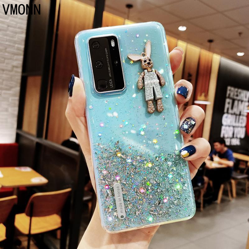 华为荣耀30手机壳女30s荣耀v30全包防摔30pro星空闪粉honor30lite青春