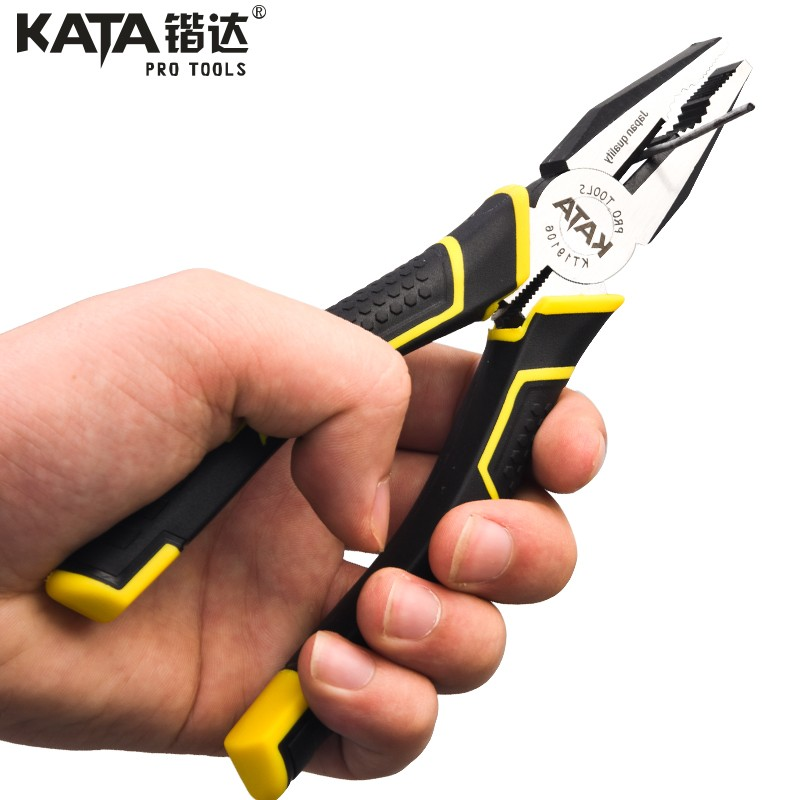 锴达 KT19108 工业级钢丝钳 8“ 单个装