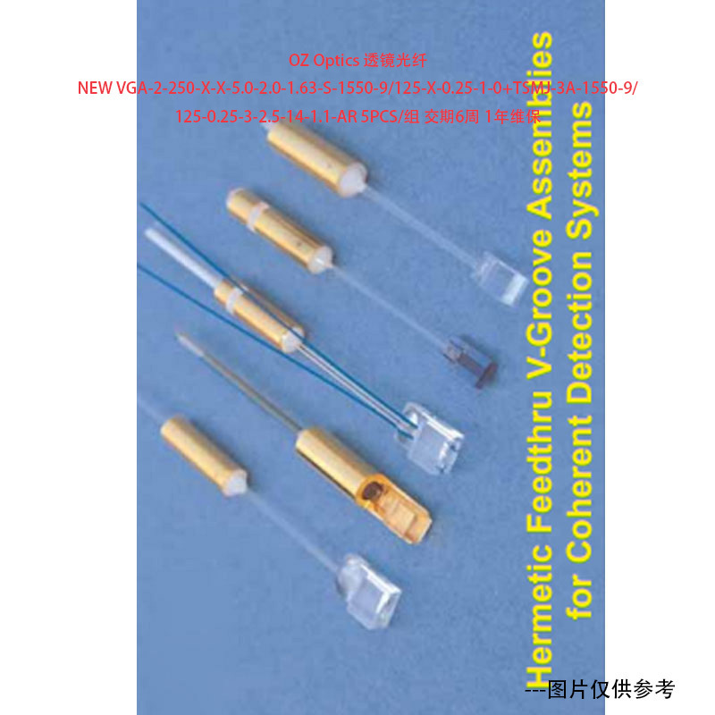 OZ Optics 透镜光纤 5PCS/组 交期6周 1年维保