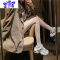 Ideamini白色花藤洛丽塔丝袜女夏季薄款性感萝莉镂空打底连网袜