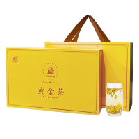 麓雨溧阳黄金芽2022新茶上市特级天目湖黄金茶白茶明前生态茶叶高端高级过年礼盒送礼佳品长辈200克
