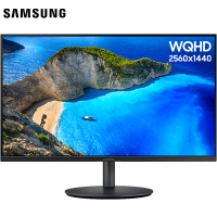 三星(SAMSUNG)27英寸2K高清电脑显示器 IPS屏 75Hz 旋转升降底座 窄边框爱眼不闪屏 F27T700QQC(HDMI*2+DP)