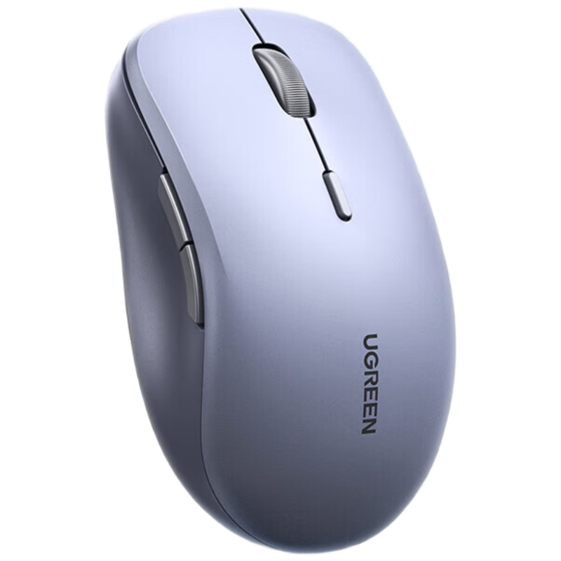 绿联 无线鼠标 蓝牙鼠标 适用苹果Mac华为Matebook笔记本电脑iPad平板鼠标 台式机轻音办公双模鼠标