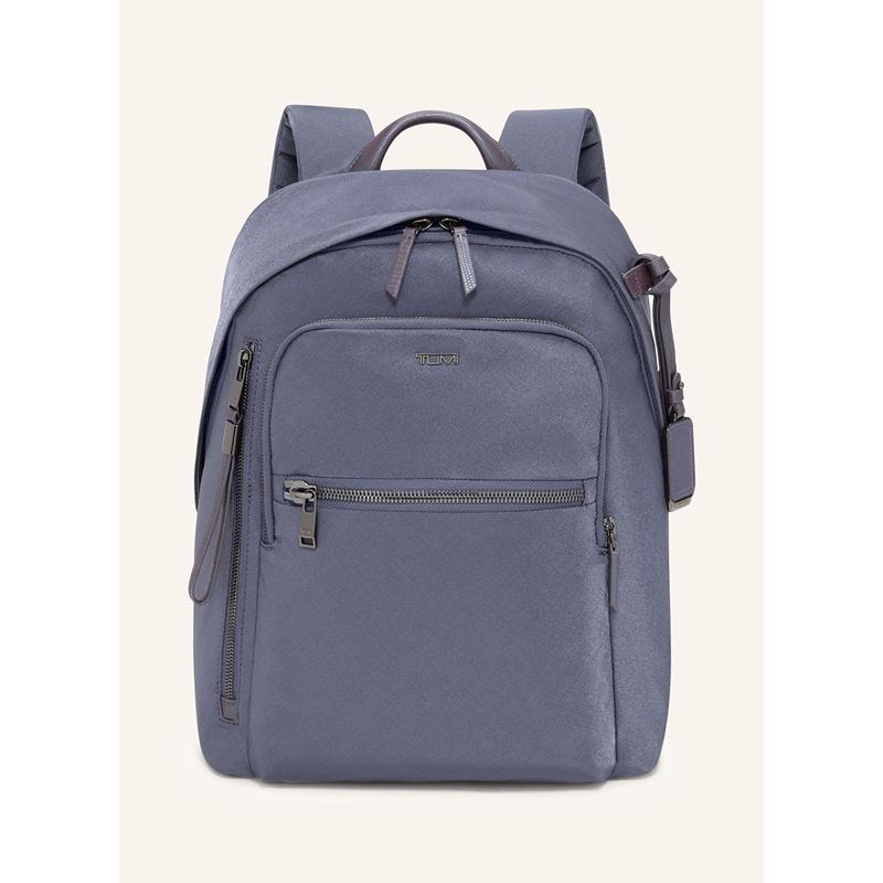 TUMI女士双肩包防水可调肩带寸笔记本隔层旅行背包高清大图