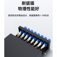 SZGYS光纤跳线熔接终端盒尾纤接续盘 单模4口SC