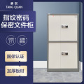 ‪唐权（TANG QUAN）大唐保密柜指纹密码锁档案文件存放柜抽屉储物收纳柜钢制资料柜 通双节 DAT-1900