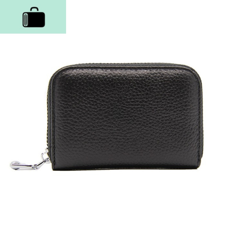 防磁防盗刷卡套RFID屏蔽信号保护NFC芯片信用卡包女式皮小钱包NEW LAKE高清大图