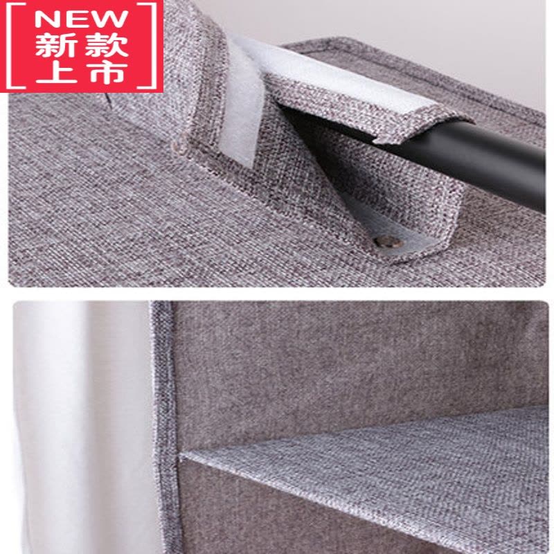 可莉允衣柜收纳袋挂袋寝室悬挂式棉麻布艺内衣衣服包包收纳多层抽屉式挂图片