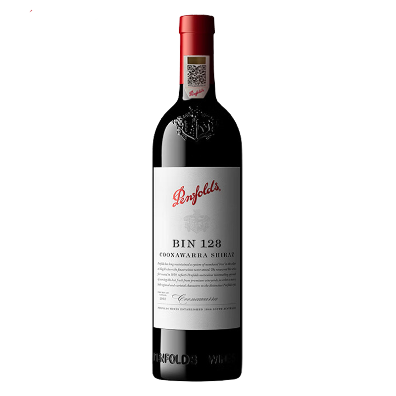 奔富(Penfolds)BIN128干红葡萄酒750ML*6整箱装