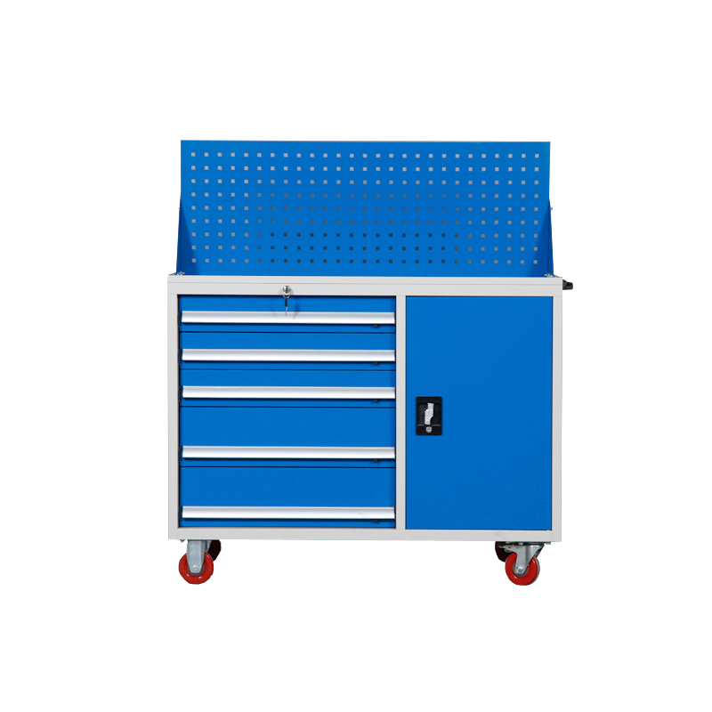 臻远 ZY4062620多功能车间用修理五金抽屉收纳储物柜 五斗右单门工具柜