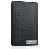 纽曼(Newsmy)500G USB3.0 黑色 移动硬盘 清风 2.5英寸 文件数据备份存储 稳定耐用 外接移动硬盘