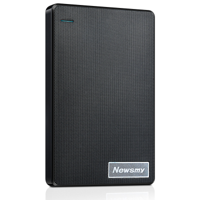 纽曼(Newsmy)500G USB3.0 黑色 移动硬盘 清风 2.5英寸 文件数据备份存储 稳定耐用 外接移动硬盘