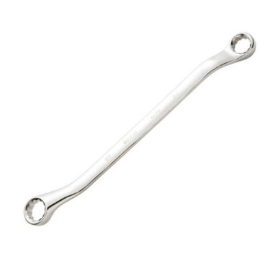 工具库 史丹利Stanley 公制精抛光45°角双梅花扳手93-909-1-23 22x24mm