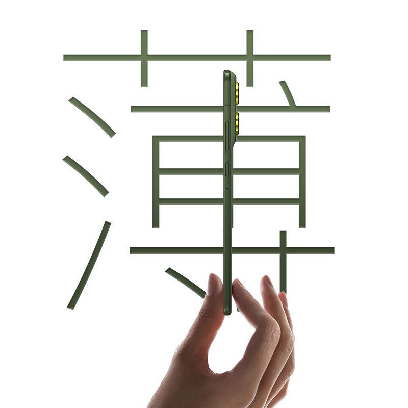 摩托罗拉联想moto X70 Air 超轻薄直屏 多面耐摔 强力抗水 5GAI手机 12GB+256GB 韵绿高清大图