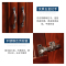 全简办公家具文件柜储物柜挂衣柜木质贴木皮油漆书柜八门