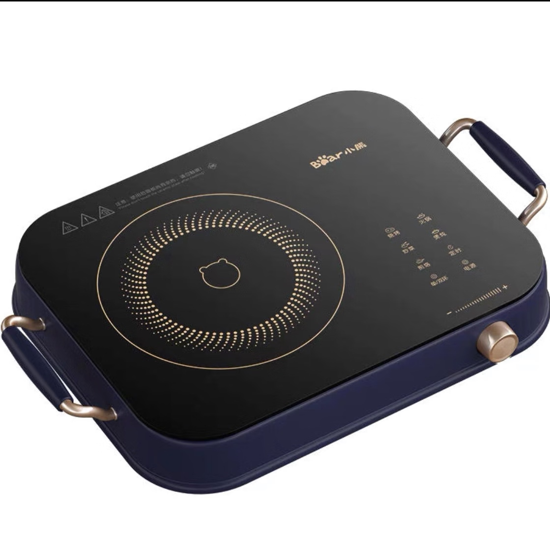 小熊(Bear)电陶炉DTL-A22G2 煮茶大功率家用2200W电磁灶 电火锅炉 蓝色