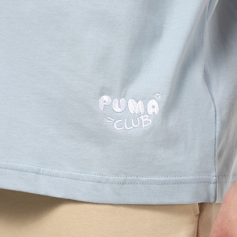 Puma彪马男装T恤2021夏季新款运动休闲服短袖圆领印花半袖533104