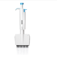DLAB MicroPette Plus 全消毒手动8道可调式移液器 7030303004 0.5-10μL