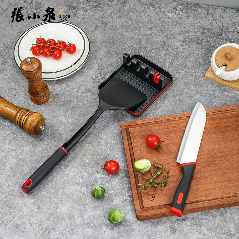 张小泉 红韵厨具三件套0.22kg C53020100高清大图