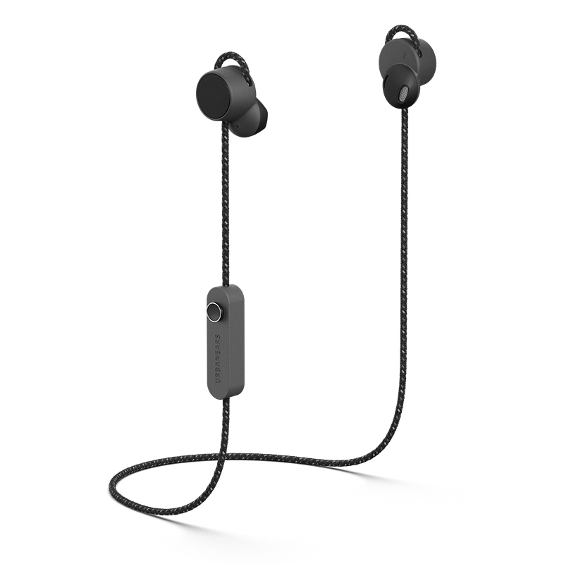 城市之音(URBANEARS) Jakan无线蓝牙运动入耳式耳机 跑步音乐手机耳塞通用 木炭黑