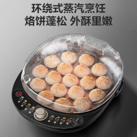 苏泊尔(SUPOR)电饼铛双面加热煎烤机烙饼锅 早餐机 五档火力可调蒸汽烤肉薄饼机升降烤盘 JD30AQ849