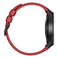 华为(HUAWEI)华为智能手表WATCH GT2e 运动款 熔岩红 (2周续航+百种运动类型+音乐播放+实时心率+蓝牙手表+NFC支付)
