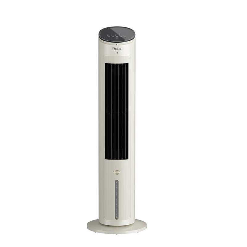 美的(Midea) 水冷塔扇 冷风扇轻音冷风机摇头冷风扇 【智能定时款】白色 AAH10ART