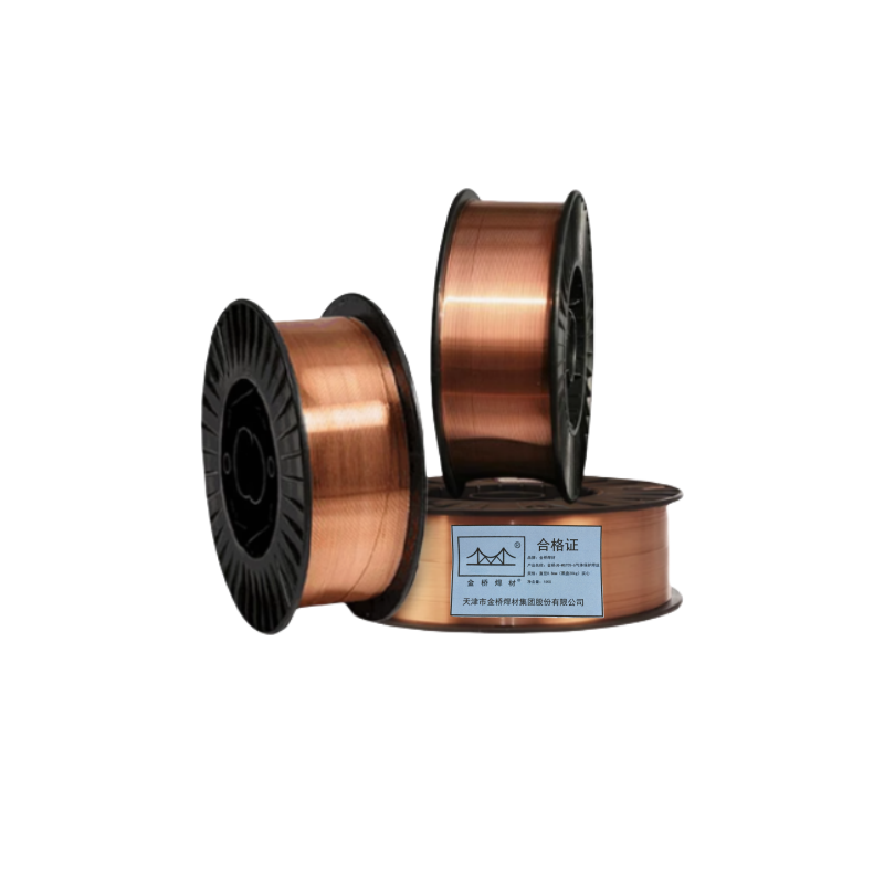 金桥焊材 气体保护焊丝JQ-MG70S-6 直径0.8mm(黑盘15kg)实心 箱高清大图