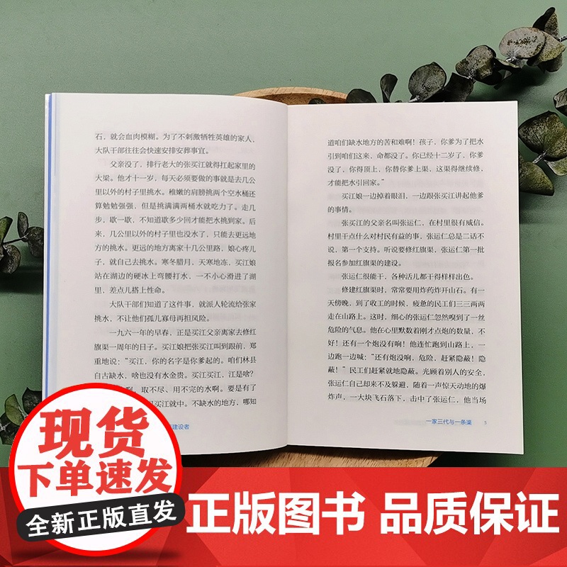 红旗渠建设者:比石头还硬的人们 中华先锋人物故事汇 接力出版社 中国当代名人传记青少年成长励志故事书小学生课外阅读书籍正高清大图