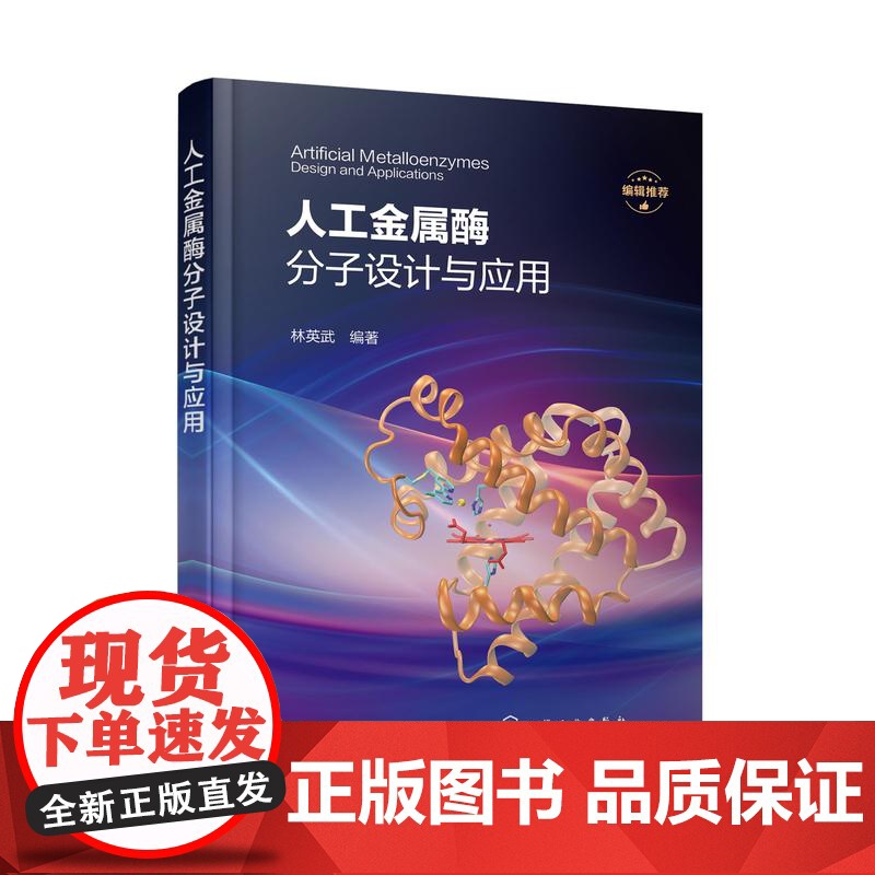 人工金属酶分子设计与应用 人工金属酶分子设计方法 结构与催化功能关系 分子设计新趋势 高等院校化学生物 生物工程等专业参高清大图