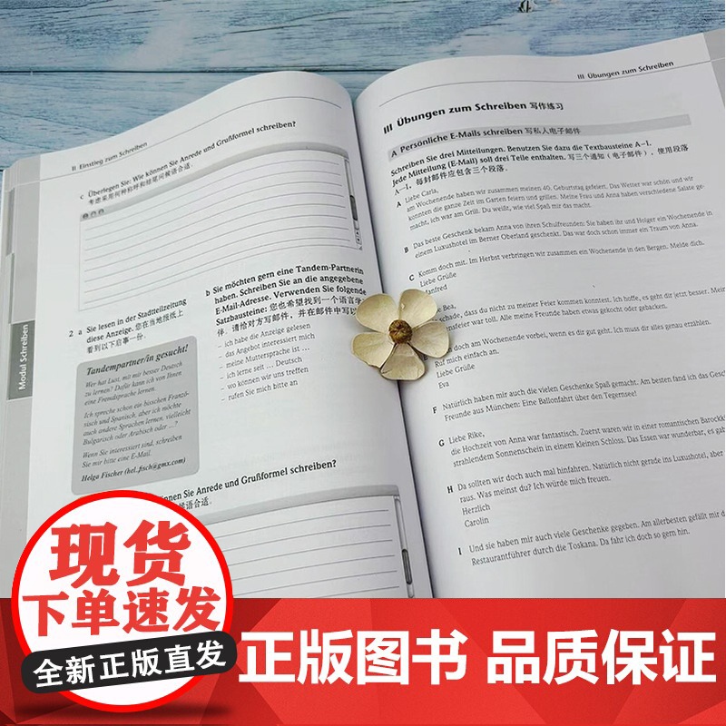 外教社 歌德证书备考指南B1 新题型版歌德学院德语考试 歌德语言证书欧标德语等级考试指导歌德证书考试辅导书 上海外语教育高清大图