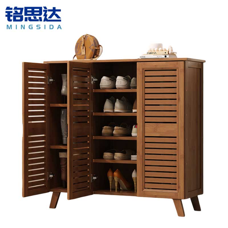 铭思达鞋柜三门个高清大图