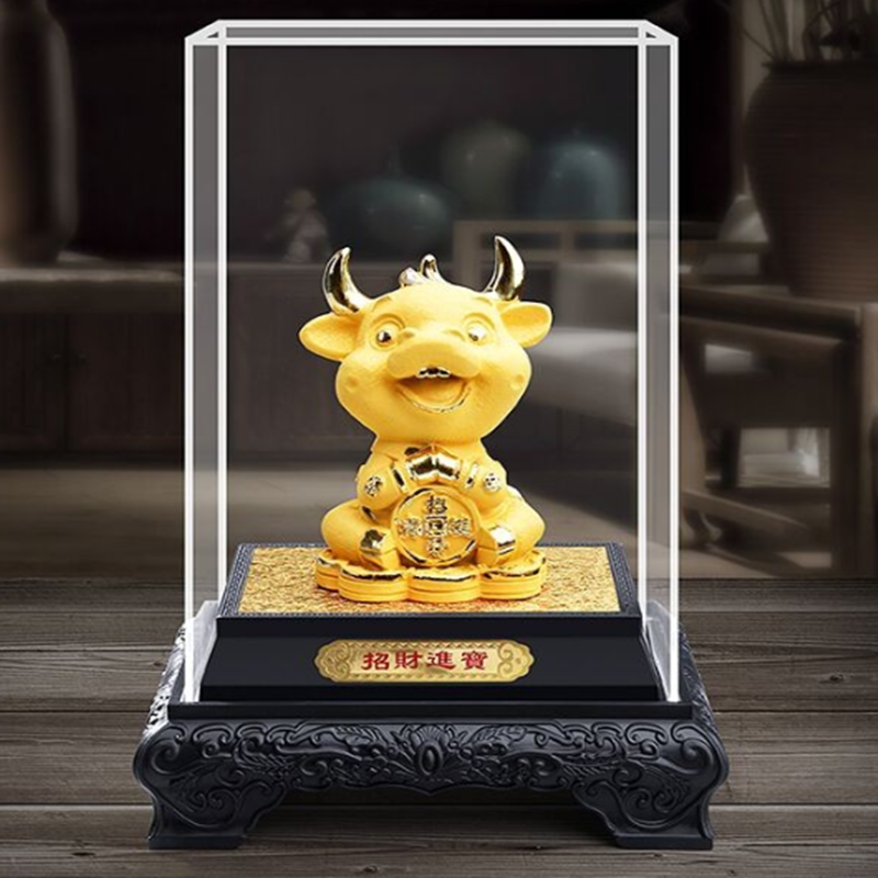 财势牛特大号工艺摆件