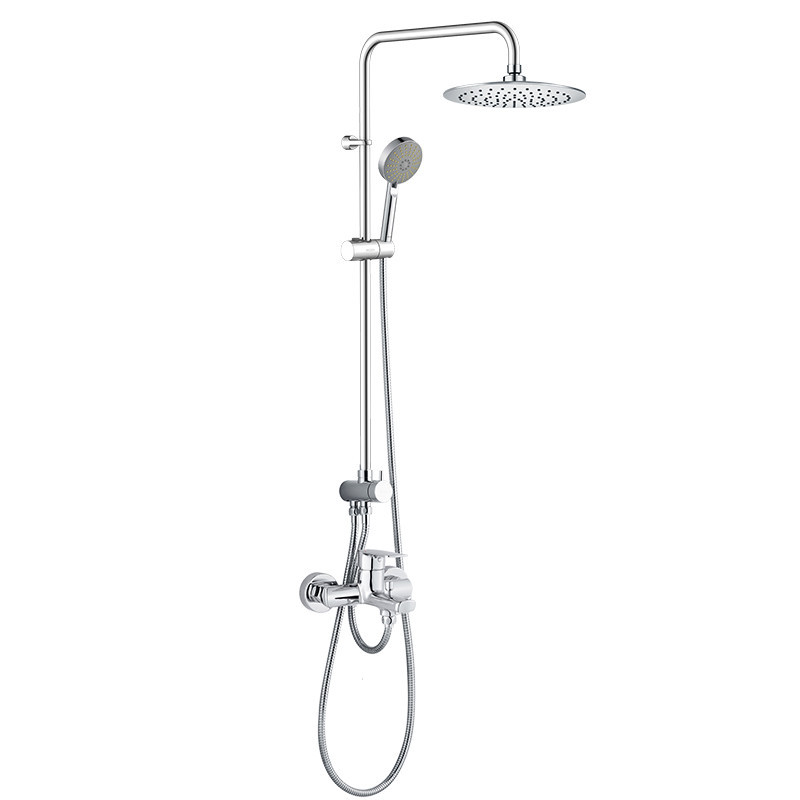 【摩恩品牌日 苏宁自营】MOEN/摩恩 卫浴镀铬铜体水呼吸淋浴花洒套装莲蓬沐浴水龙头 21132