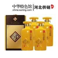 [中华特色]河北供销馆 泥坑 白酒整箱 39度窖香J30 500ml*4瓶 浓香型 非物质文化遗产 河北邢台特产