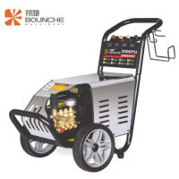 亚东 邦驰2500洗车机关枪停机清洗机高压泵380V25米管&