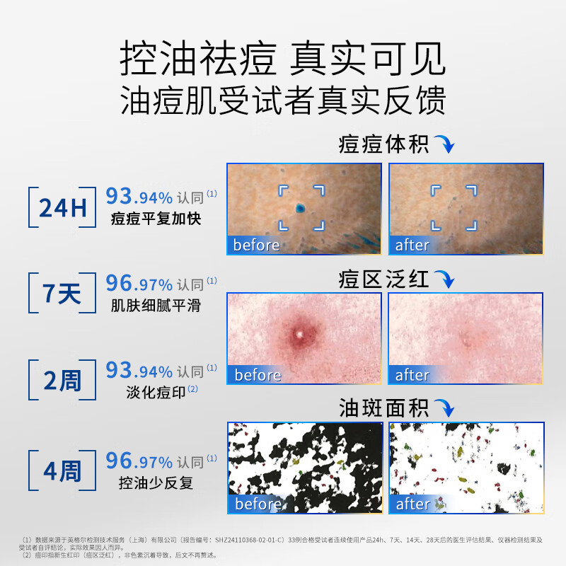 敷尔佳清痘净肤次抛精华1.3ml/30支 一盒高清大图